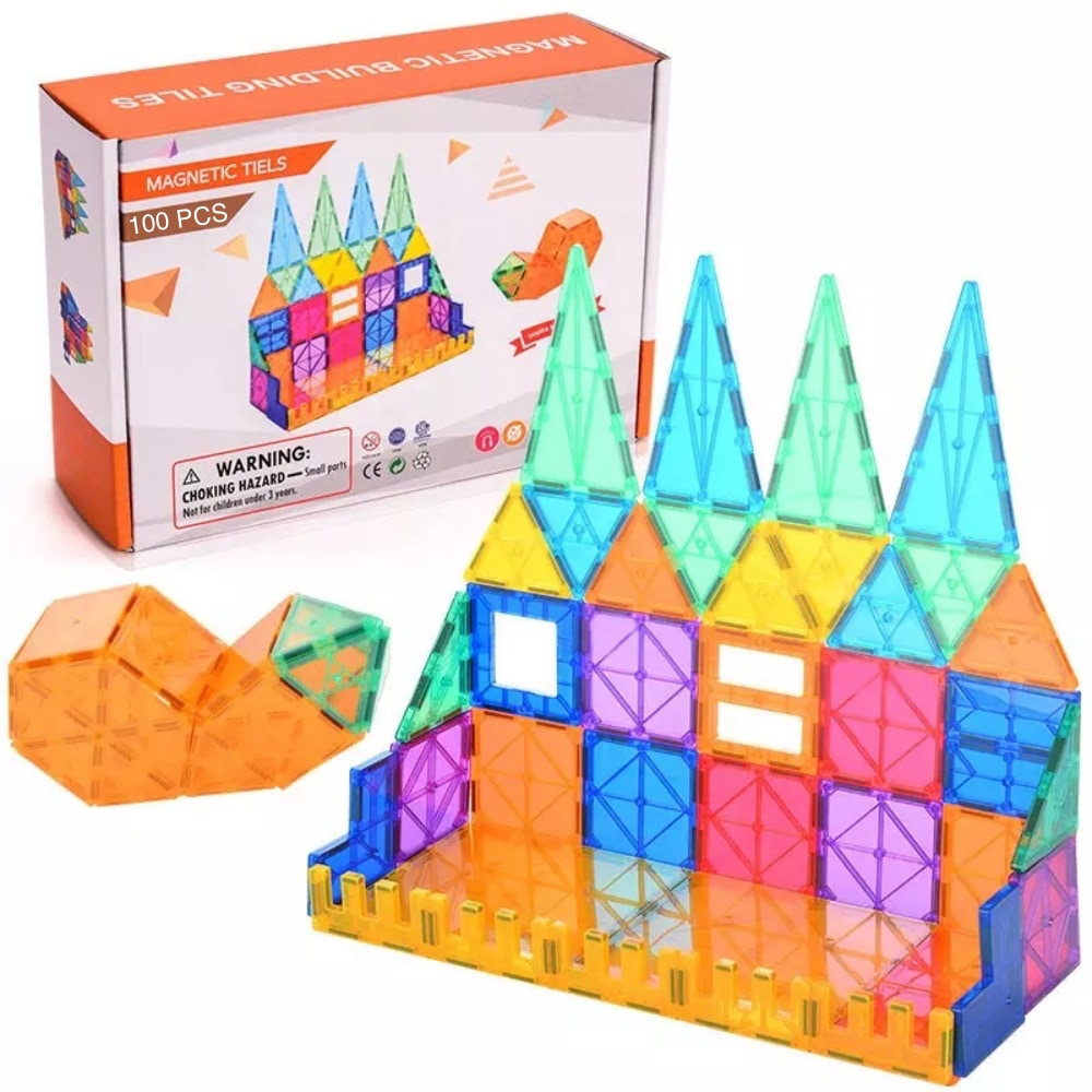 Set creativo di blocchi magnetici