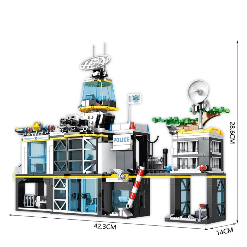 Set di mattoncini POLICE team 1261 pezzi