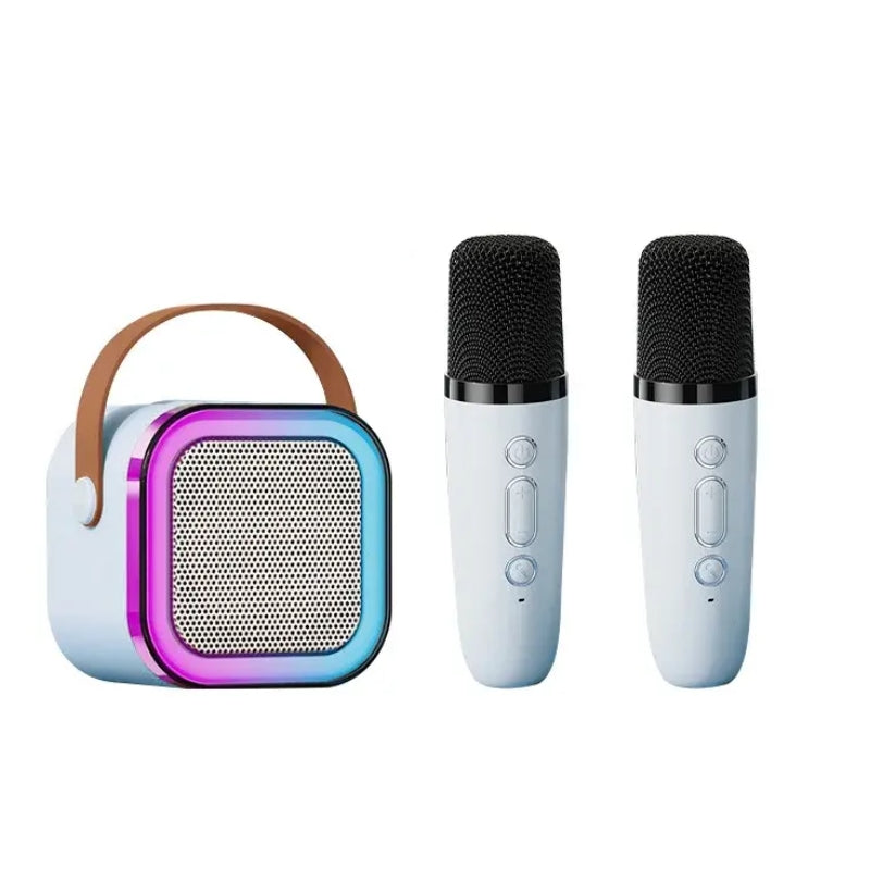 Set karaoke per bambini, altoparlante + 2 microfoni