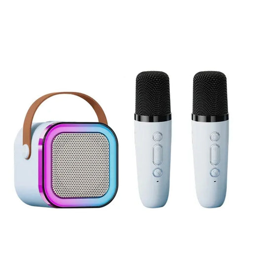 Set karaoke per bambini, altoparlante + 2 microfoni