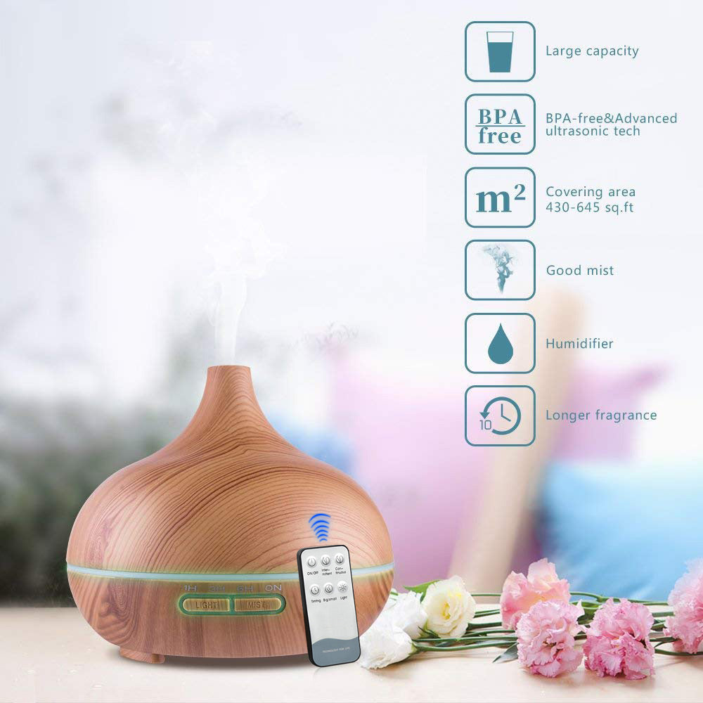 Umidificatore d’aria aromatico 500ml - Diffusore