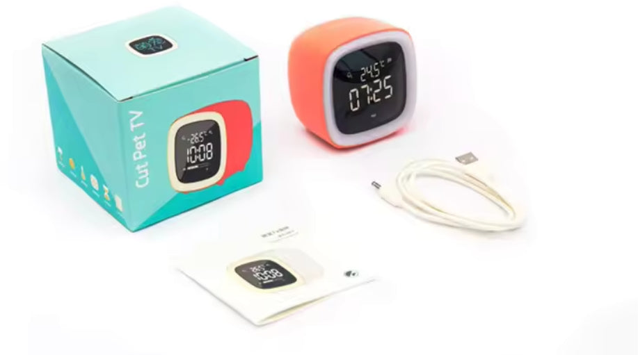 Orologio sveglia per bambini con luce notturna