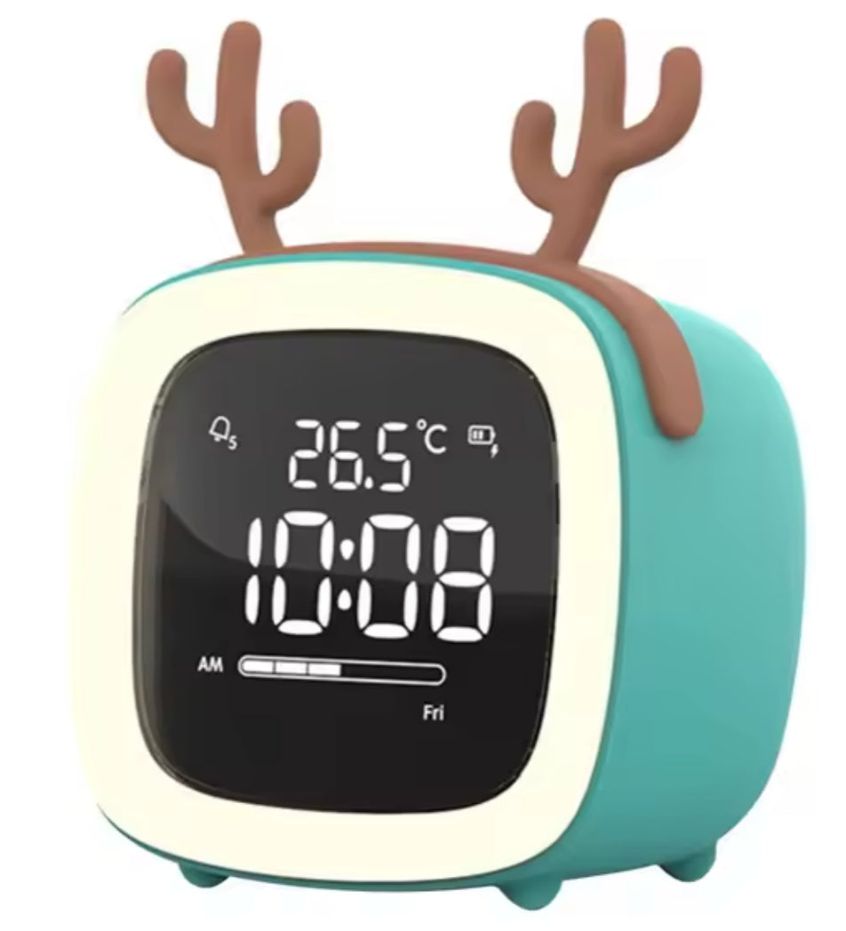 Orologio sveglia per bambini con luce notturna