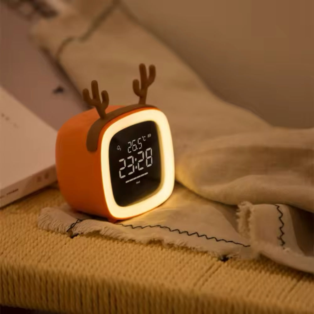 Orologio sveglia per bambini con luce notturna