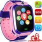 Smartwatch per bambini con fotocamera, impermeabile, tracciamento GPS e chiamate, pulsante SOS