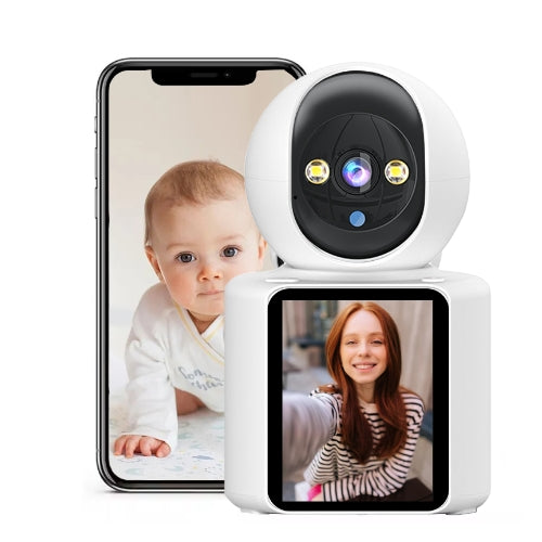 Baby monitor intelligente wireless con visione notturna e connessione bidirezionale video e audio