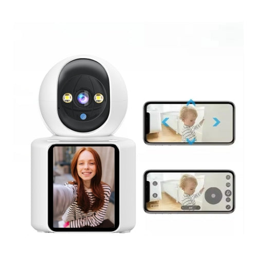 Baby monitor intelligente wireless con visione notturna e connessione bidirezionale video e audio