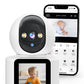 Baby monitor intelligente wireless con visione notturna e connessione bidirezionale video e audio