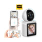 Baby monitor intelligente wireless con visione notturna e connessione bidirezionale video e audio