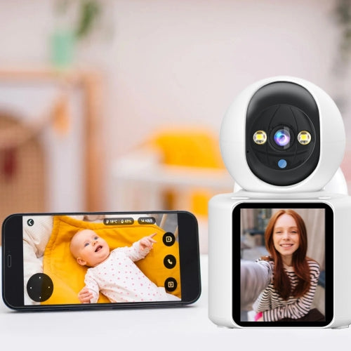 Baby monitor intelligente wireless con visione notturna e connessione bidirezionale video e audio