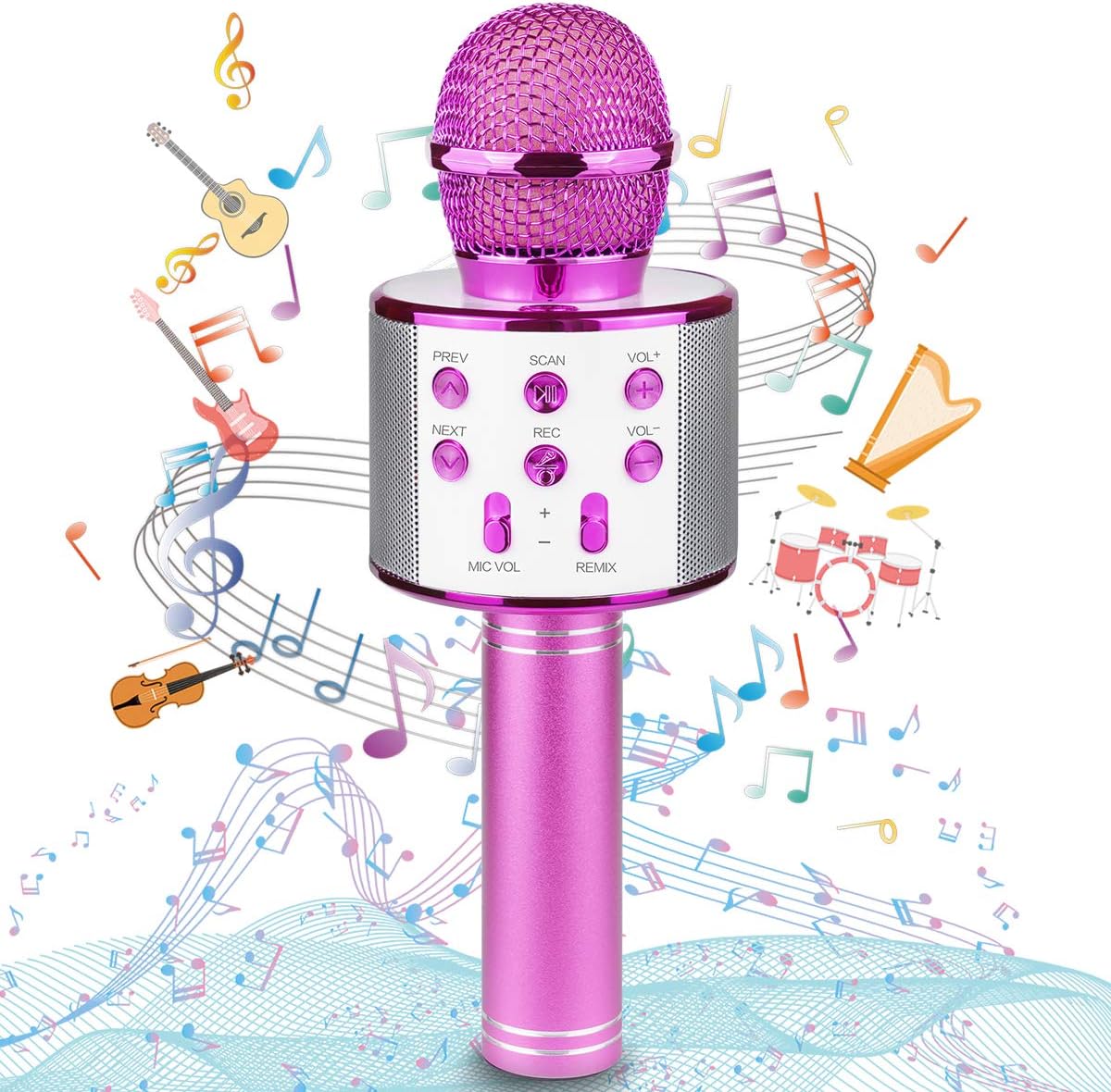 Microfono karaoke Bluetooth