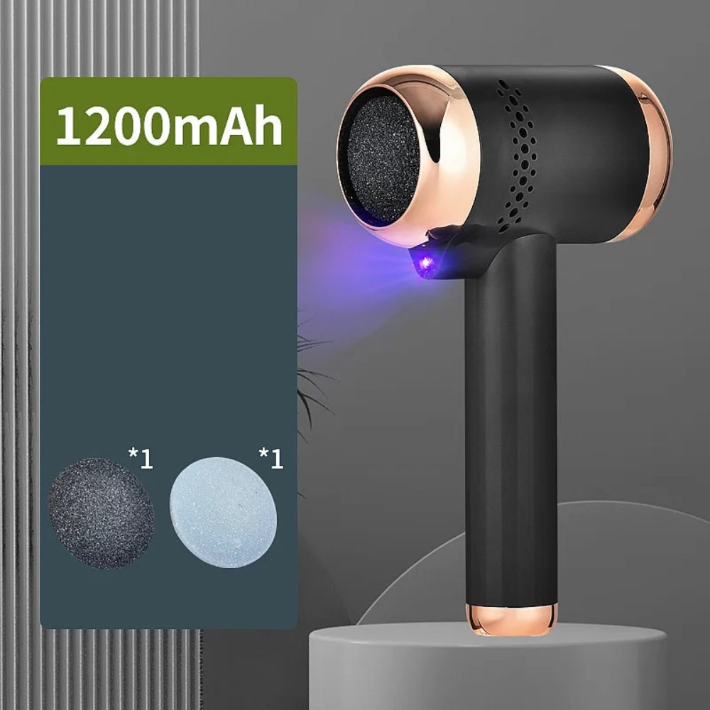 Dispositivo elettrico a vuoto per la cura dei piedi