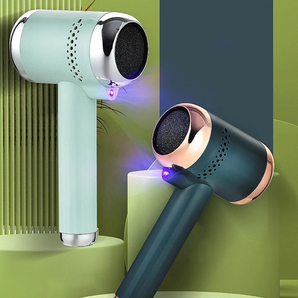 Dispositivo elettrico a vuoto per la cura dei piedi