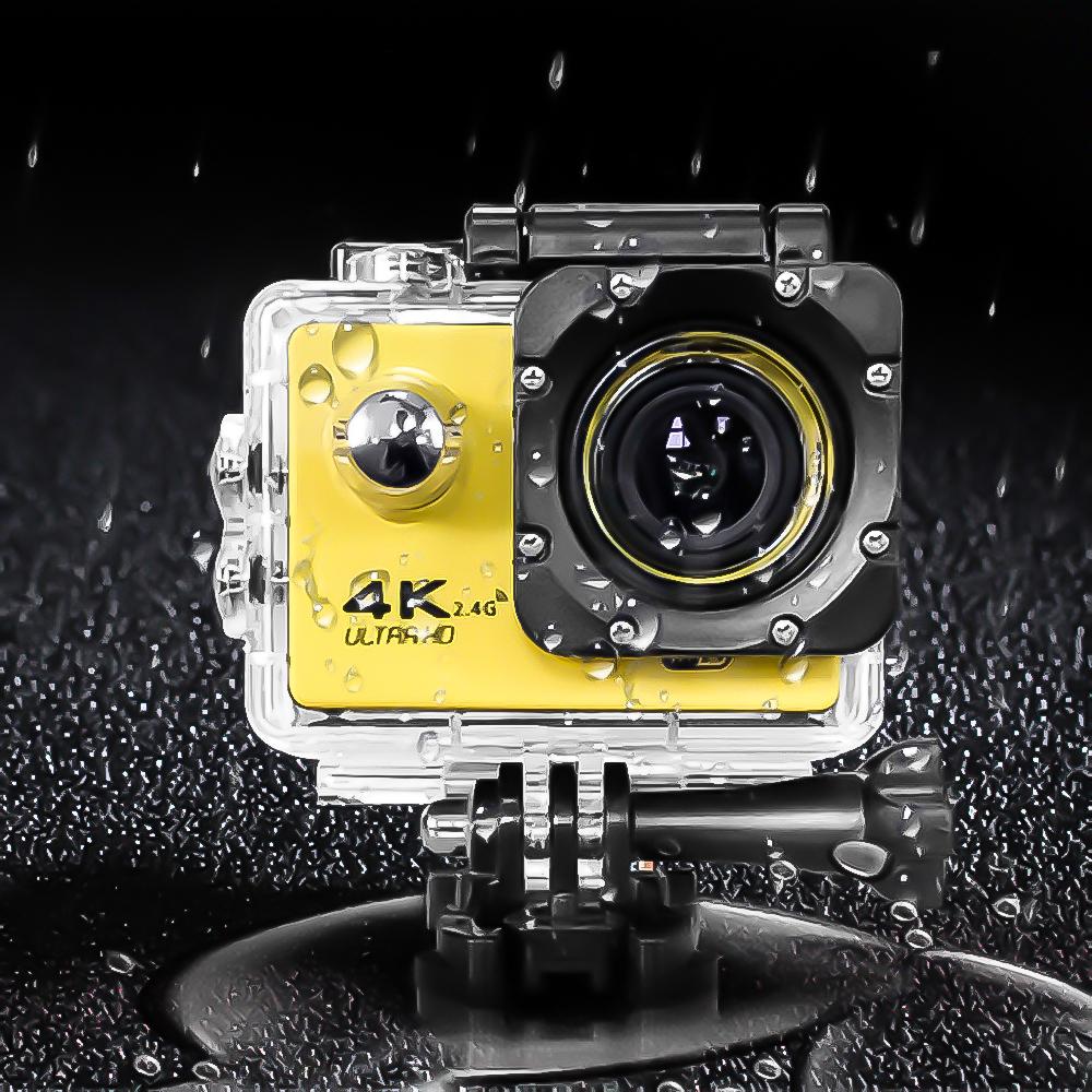 Videocamera d’azione 4K Ultra HD, impermeabile, WiFi